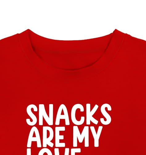 Image of VVNTY Valentines Shirts Toddler Boys Love Heart Graphic Tee Funny Letter Print Tops