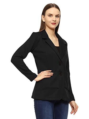 Image of ROARERS WOMEN REGULAR LENGTH POLY FLEECE SOLID COAT