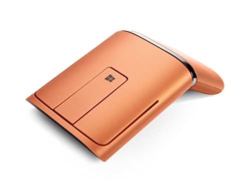 Lenovo N700 Dual Touch Slim 2.4G Wireless Mouse Bluetooth 4.0(Orange) #TOP17