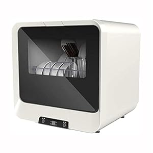 Countertop vaatwasser, draagbare vaatwasser Ank, geen aansluiting nodig, luchtdroge functie, mini-vaatwasser for…