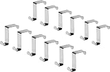 Minismus Türhaken Edelstahl Set zum Aufhängen ohne Schrauben | Garderobe | Badhaken | Küchenhaken | Edelstahl | Garderobenhaken | Türhaken | Türhaken (12)