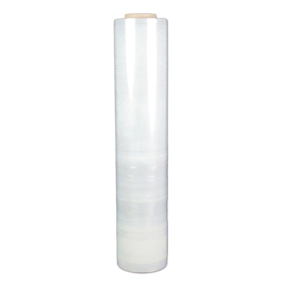 6 Stück Handstretchfolie | LDPE, transparent, 20my, Laufmeter: 300 m, B: 50 cm, Kerndurchmesser: 5 cm, Handstretchfolie, Strechfolienrolle, Verpackungsfolie