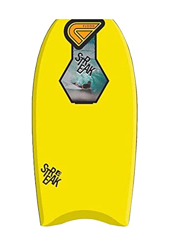 Flood Bodyboard Strie 42 Jaune Orange Maori Cover