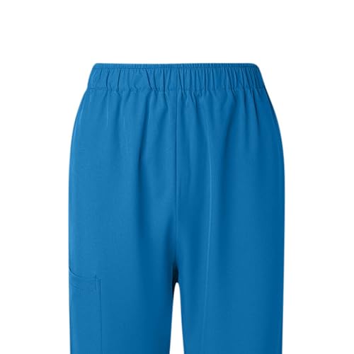 Image of Women's Medica Scrub Pants Pull On Workwear Cargo Pocket Elastic Waist Hospital Uniform Trousers