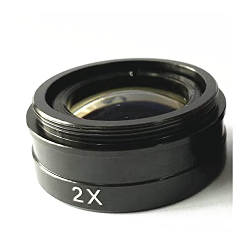 Microscope 0.3X 0.5X 0.75X Auxiliary Objective Lens for Industry Microscope 180X Lens(0.75X)