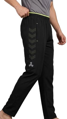 Image of Prince Sports Men's Chevron Pattern Track Pant | Sports, Gym & Casual Wear Lower for Men