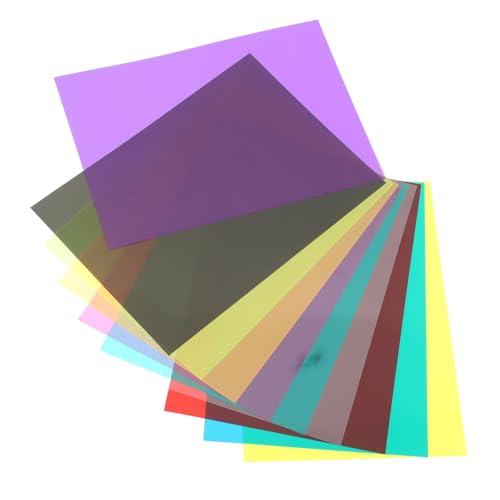 Filtro de iluminación fotográfica Balacoo para crear ambientes de color en obras de teatro