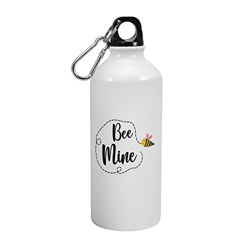 Letters - Printed Aluminium Sipper Water Bottle Valentine Day Theme - Gifts For Him, Gifts For Her, Gifts For Husband/Wife, Gift For Men/Women, Gift Yourself, Cute, Stylish, Sports Bottle, 2319-Ab-600 #TOP12