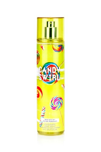 So French Body Mist for Women – Long-Lasting Body Spray – Refreshing Scented Perfume Fragrance – 8 Fl Oz (Candy Swirl)