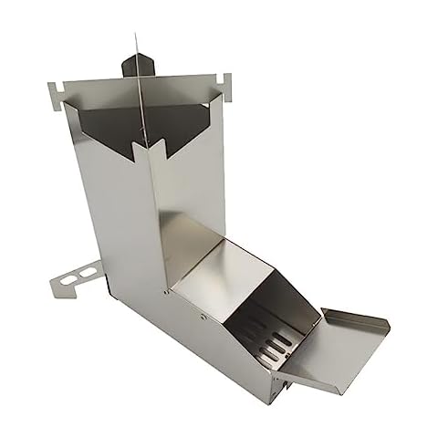 NUZAMAS L Type Foldable Wood Stove Cover