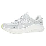 Dansko Poppy Walking Sneakers for Women - Comfortable, Breathable Walking Shoes with Arch Support - Stain Resistant with Lightweight Rubber Outsole Grey 7.5-8 M US
