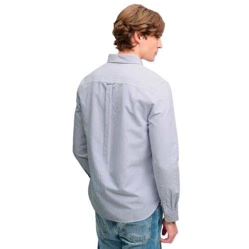 Chemise manches longues Superdry Preppy Oxford - vue 3