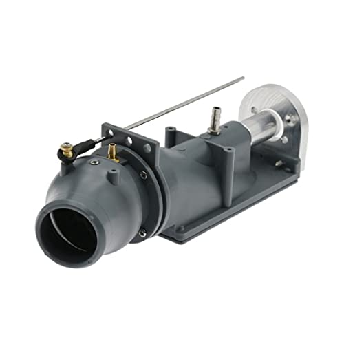 Widybord Water Jet Thruster Power Sprayer Pump Water Jet Pump mit 3-Blatt-Propellerkupplung Fit 540 Motor für RC Jet Boat