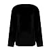 Women's Velvet T Shirts Casual Long Sleeve Solid Shirt Cowl Neck Drape Ruched Front Long Sleeve Blouses Tops Black XL