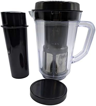 Blendin Replacement Fruit and Vegetable Juicer Attachment Pitcher Jar, Compatible with Magic Bullet Blender MB-1001, MB-1001B, MBR-1101, MBR-1701, MBR-1702, MBR-0301 Blender