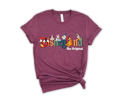 Disneyland The Original Tshirt, Mickey Disneyworld Vacation Shirt, Mickey and Friends Shirt, DisneyWorld Trip Birthday Gift3