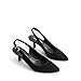 Imagen de DREAM PAIRS Zapatos de Tacón Gato Clásicos Mujer de Zapatos de Salón PU Slingback con Plantilla Comoda para Boda Fiesta