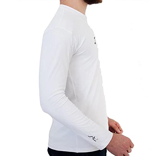 Camisa Esportiva com Proteção Solar Uv Branca Saint Plus - Tamanho Eg
