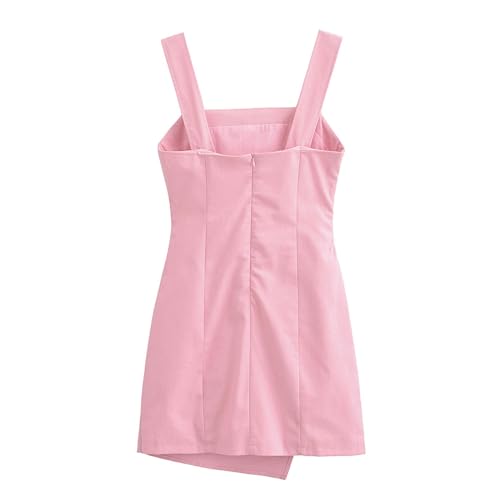 Robe courte plissée taille haute pour sublimer et affiner la silhouette - 5