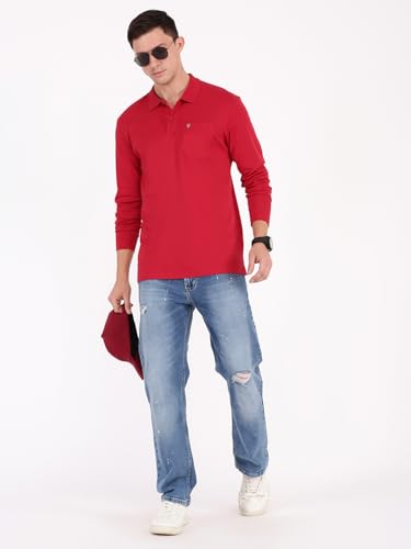 Image of Macroman M-Series Men's Solid Regular Fit T-Shirt