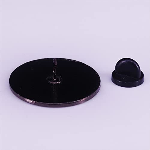 Bob Ross Brooch There Is No Mistake Only Happy Accidents Pin Badge Words Badge Enamel Lapel Pin Shirt Bag Decoration Words letters Badge Jewelry Gift