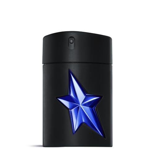 MUGLER A*Men Stellar Eau de Parfum, Perfume para Hombres, Fragancia Amaderada y Gourmand, Enriquecida con Acorde Cremoso de Pistacho, Sensual e Irresistiblemente Masculina, Recargable, 50 ml