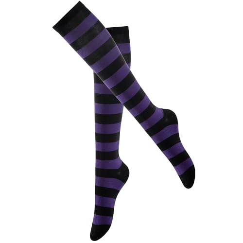 Image of Knee High Socks for Women, Long Tall Knee Tube Socks