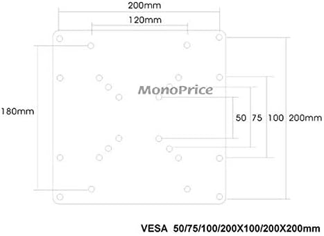 Monoprice 200X200mm Bracket Universal Adapter image 5