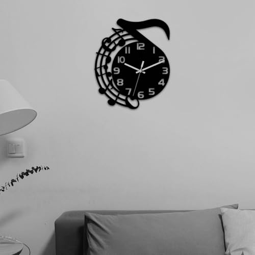 Horloge murale cadeau musicien idéale pour fêtes et bureau - 7