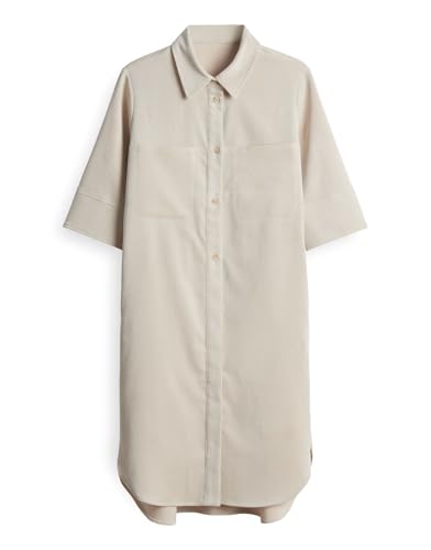 OPUS Damen Minikleid | WINCHESTA Cordkleid im Hemdblusenstil Natural Glaze, 36