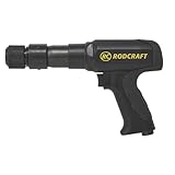 Langlebig Rodcraft RC5195 Druckluft Meißelhammer, Hex 11 mm, vibrationsgedämpft, 12 J Schlagkraft, 2100 Schläge/ Minute, 2 kg Gewicht, für 11 mm Meißel