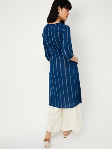 Image of Max Women's Cotton Regular Fit Casual Kurta