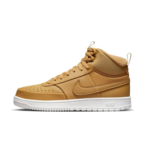 Nike Men's Court Vision Mid Winterized Shoes, Elemental Gold/Elemental Gold-Sail, 11