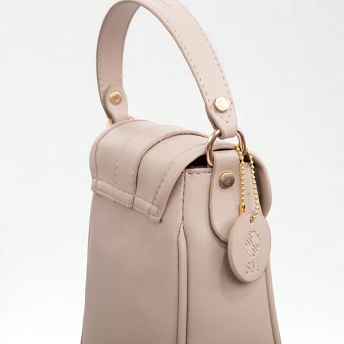 Image of SACCI MUCCI Women's Small Handbag /Cross-Body Phone Bag - Stylish PU Leather Mobile Purse with Adjustable Strap