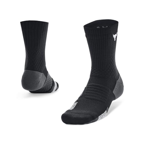 Under Armour Unisex Adult Project Rock Armourdry Playmaker 1 Pack Mid Socks