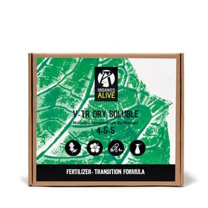 Organic Alive V-TR Dry Soluble Plant Food (4,5,5) 25 lb. Nitrogen Fertilizer, Hydroponic Nutrients for Indoor House Plants, Vegetable Garden, Aerogardens, Hydroponics, and Aeroponic Tower