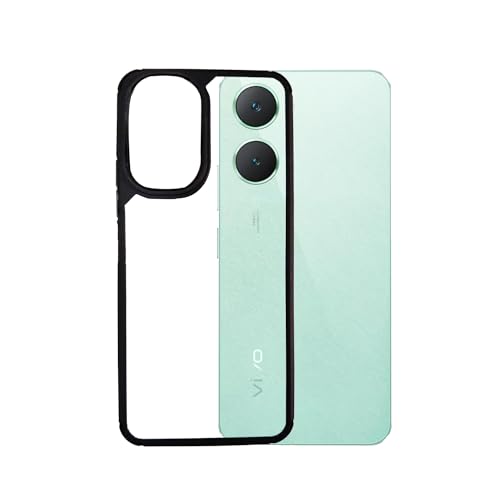 Image of AIBEX Crystal Clear Back Case Compatible with iQOO Z9 Lite 5G / Vivo Y28S 5G / Vivo T3 Lite 5G / Vivo Y18 4G / Vivo Y18e 4G / Vivo Y18i 4G Back Cover Case | 360 Degree Protection