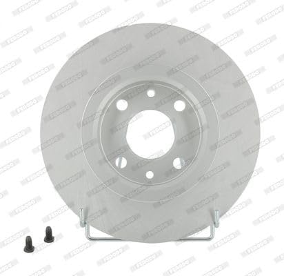2x FERODO Disco freno Anteriore Ø257mm Altezza: 40,5mm Spessore: 12mm pieno DDF141C Compatibilità con FIAT 500 312 PUNTO 188 Panda Hatchback 312, 319 500 C 312 PUNTO 176