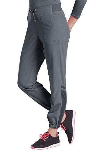 White Cross FIT Women's 399 Drawstring Jogger Scrub Pant-Pewter-Medium