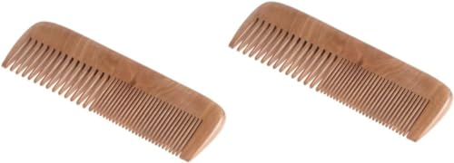 Peigne en bois lisse et relaxant pour démêler les cheveux matin et soir sans électricité