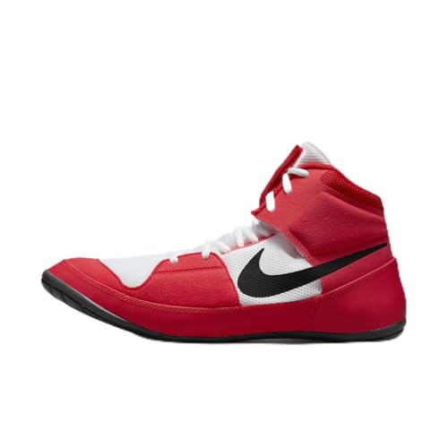 Nike Fury Wrestling Shoes (AO2416-601, University Red/White/Black) Size 9.5