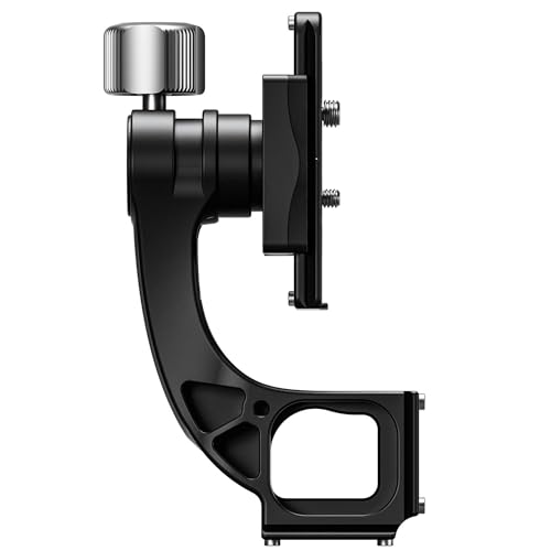 Image of Leofoto MPG-02 Gimbal Attachment for Heads, Full Gimbal Head Function, Lightweight, Bubble Level, Arca Compatible on Botton and Side