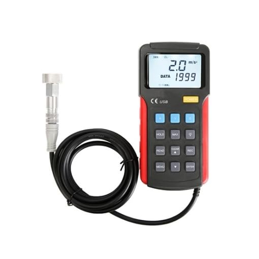 Handheld Vibration Meter,Digital Vibration Analyzer with LCD Backlight Display, USB Interface...