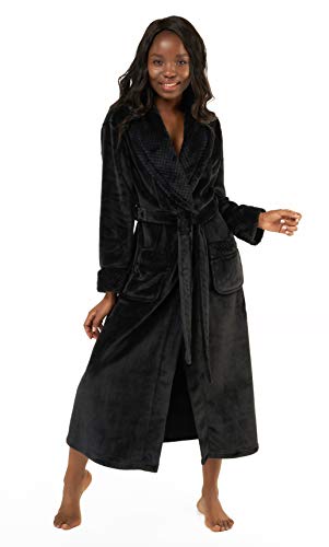 Image of Turquaz Oversize Premium Luxury Ultra Soft Warm Robes for Women Plush Fleece Bathrobe for Women with and Spacious Pockets