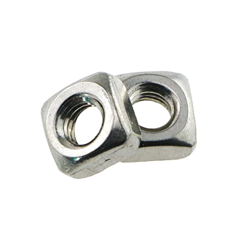 E-Outstanding M4 Square Nut 20Pcs 304 Stainless Steel Quadrate Nuts Fasteners Accessories #TOP2