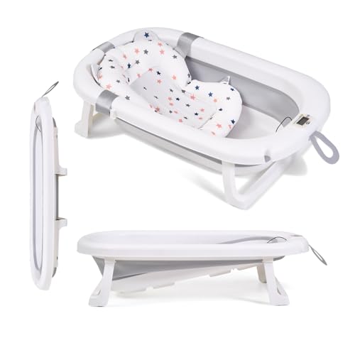 Innovaciones MS Bañera plegable para bebés en color gris