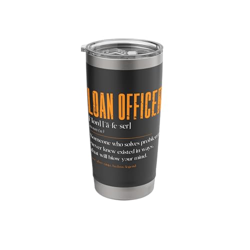 Lender Vibes Mortgage Loan Officer Women Stainless Steel Insulated Tumbler