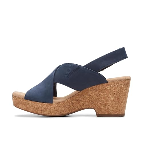 Image of Clarks Collection Women's Giselle Dove Wedge Sandal