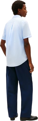 Chemise de luxe Tommy Hilfiger Core Flex Popeline solide bleue XL - 2