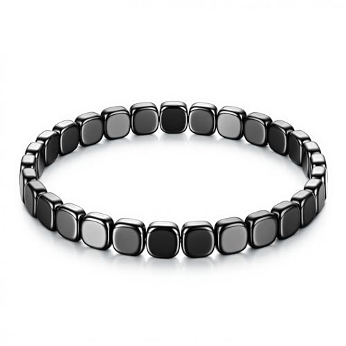 Pulsera de hematita para hombre miniatura 1